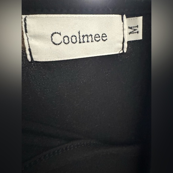 EUC Women’s Maternity Babydoll Style Coolme Black Long sleeve Top - Picture 3 of 4